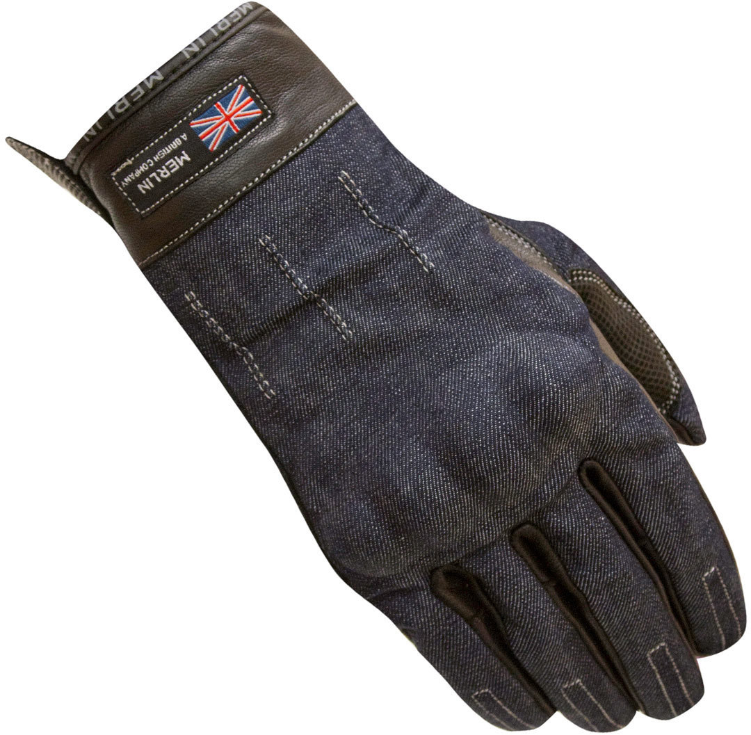 Merlin Icon Motorfiets handschoenen blauw M Figuur 1