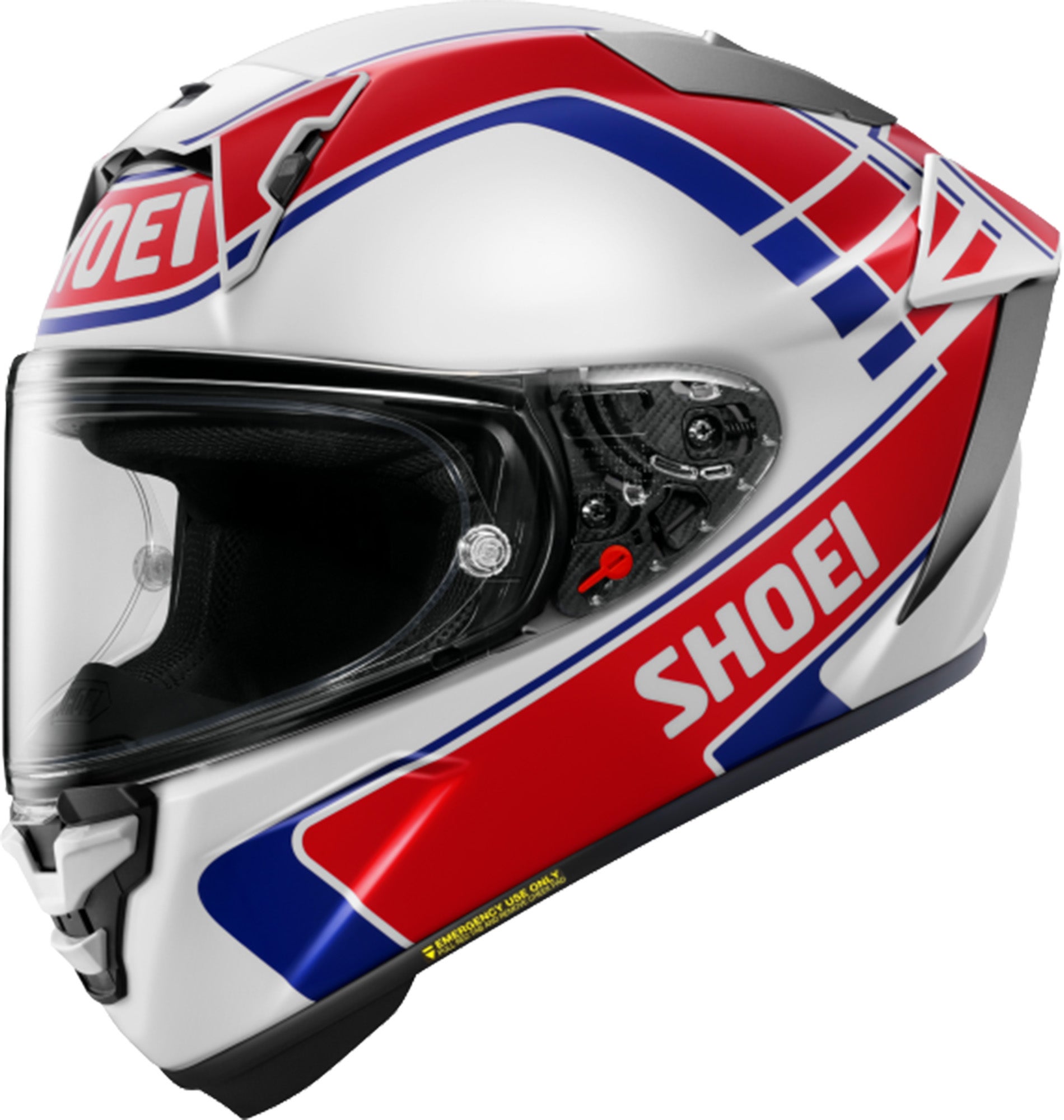 Shoei X-SPR Pro Gardner TC-1 FIM Cască Alb/Roșu/Albastru XL (61/62) Figura 1