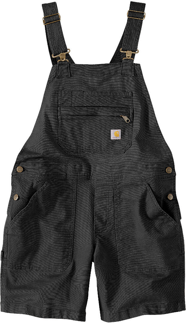 Carhartt Rugged Flex Relaxed Fit Canvas Ladies korta hängslen svart L Figur 1