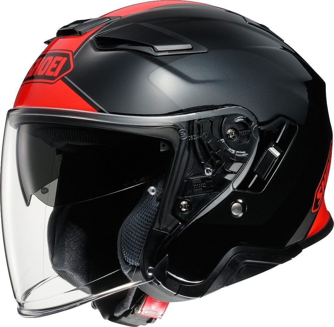 Shoei J-Cruise 2 Adagio Jethelm schwarz/grau/rot M (57/58) Abbildung 1