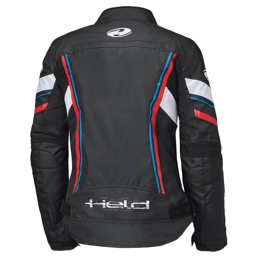 Held Baxley Top waterproof Ladies Motorcycle Textile Jacket black/red/blue S Figure 2