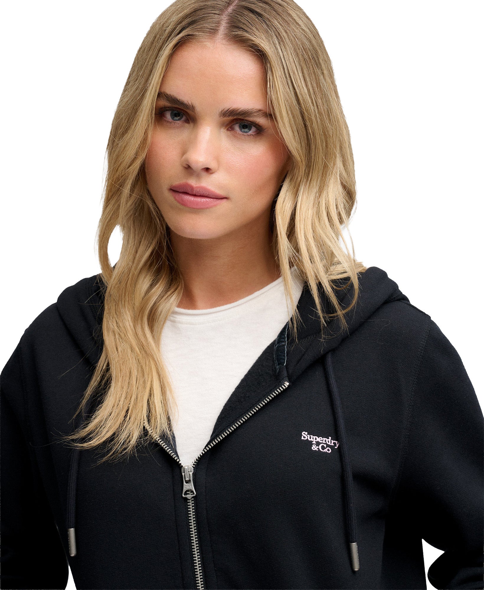 Superdry & Co Signature Дамско яке тъмносиньо L Фигура 3