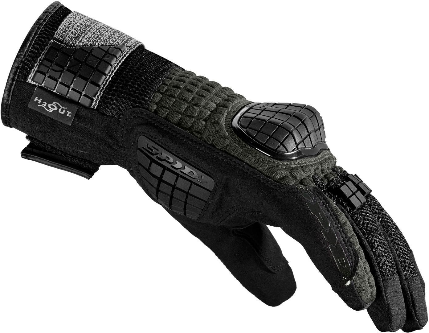 Spidi Rainwarrior Motorcycle Gloves black/green M Figure 2