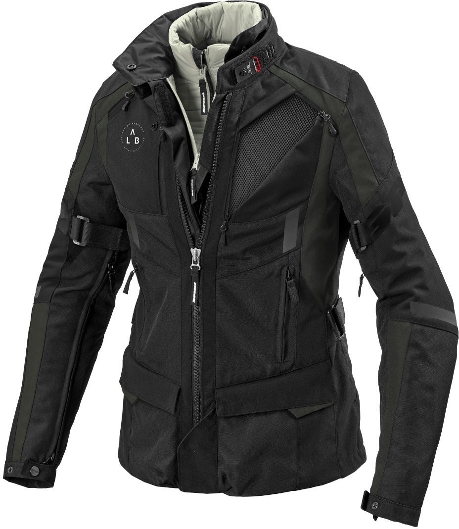 Spidi 4 Season Evo H2Out Giacca tessile da donna nero/verde L Figura 2