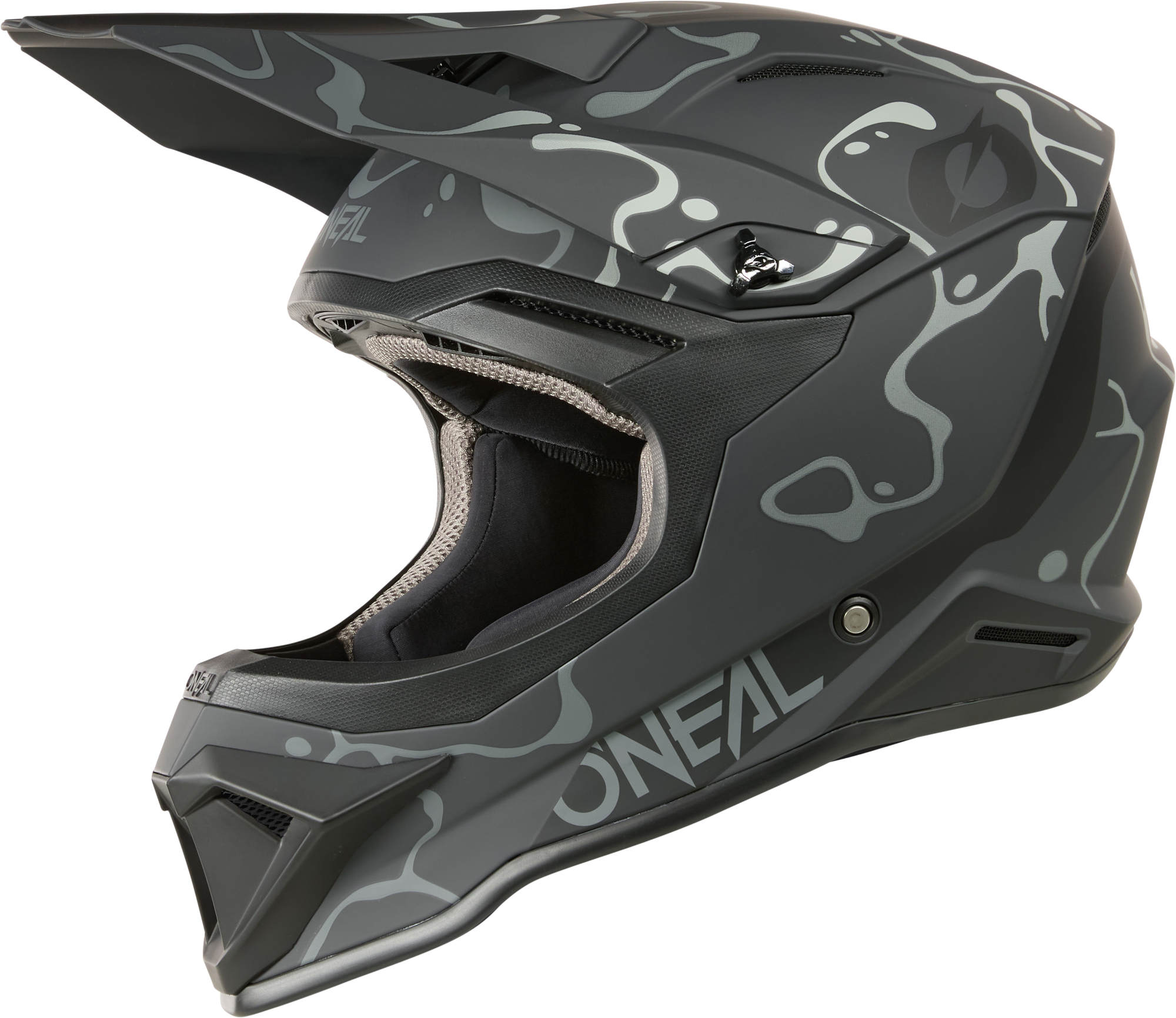Oneal 1SRS SPLASH Motocross hjelm sort/grå M (57/58) Figur 2