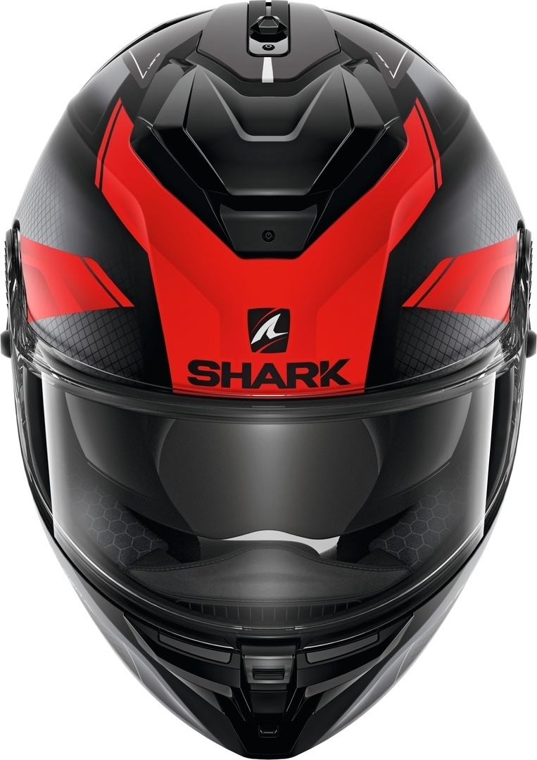 Shark Spartan GT Elgen Cască Negru mat/roșu S (55/56) Figura 2