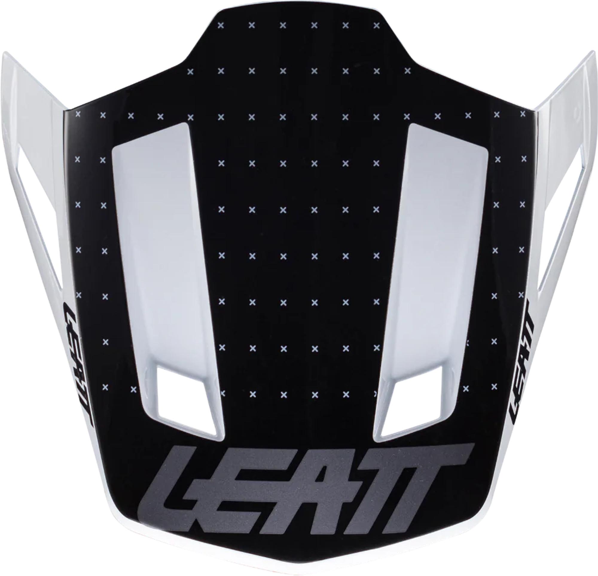 Leatt Moto 8.5 Cross Helmet Peak black/white Figure 1