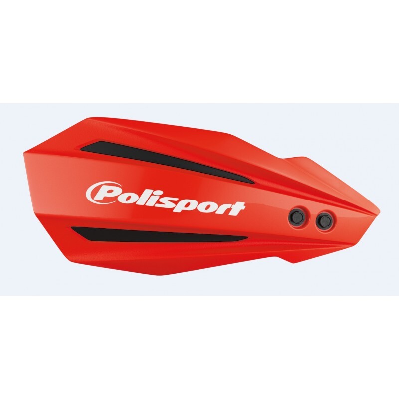 POLISPORT Protège-mains MX BULLIT Rouge - HONDA CRF Figure 1
