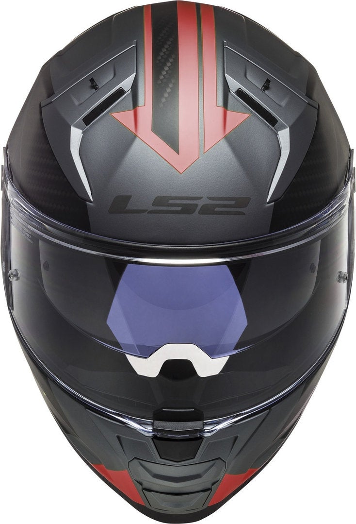LS2 FF811 Vector II Splitter Casco grigio/rosso XS (53/54) Figura 2