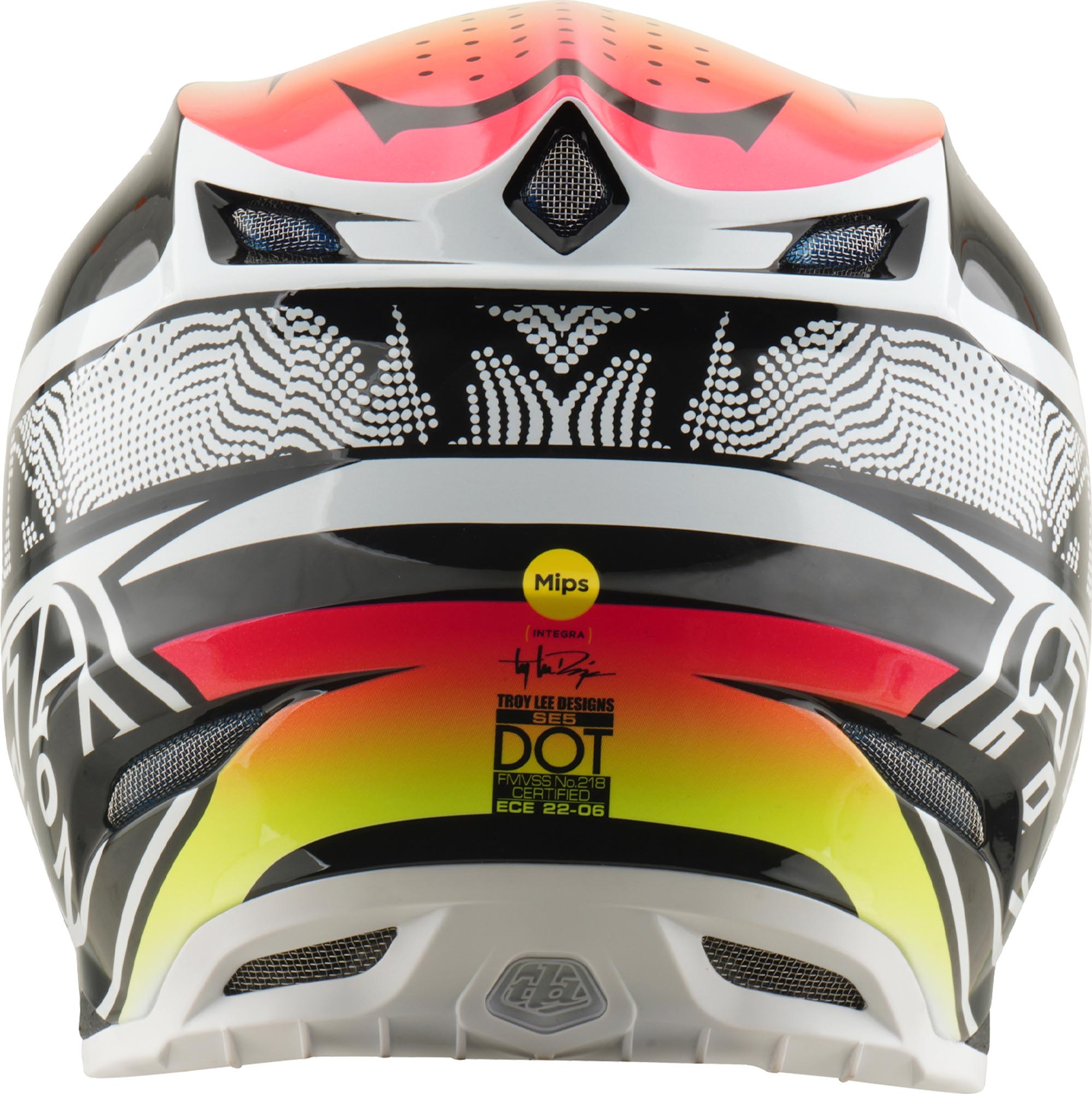 Troy Lee Designs SE5 Carbon MIPS Lined Up Casco da motocross XL (60/61) Figura 7