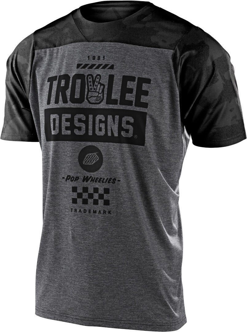 Troy Lee Designs Skyline Camber Camo Cyklistické tričko L Obrázek 1
