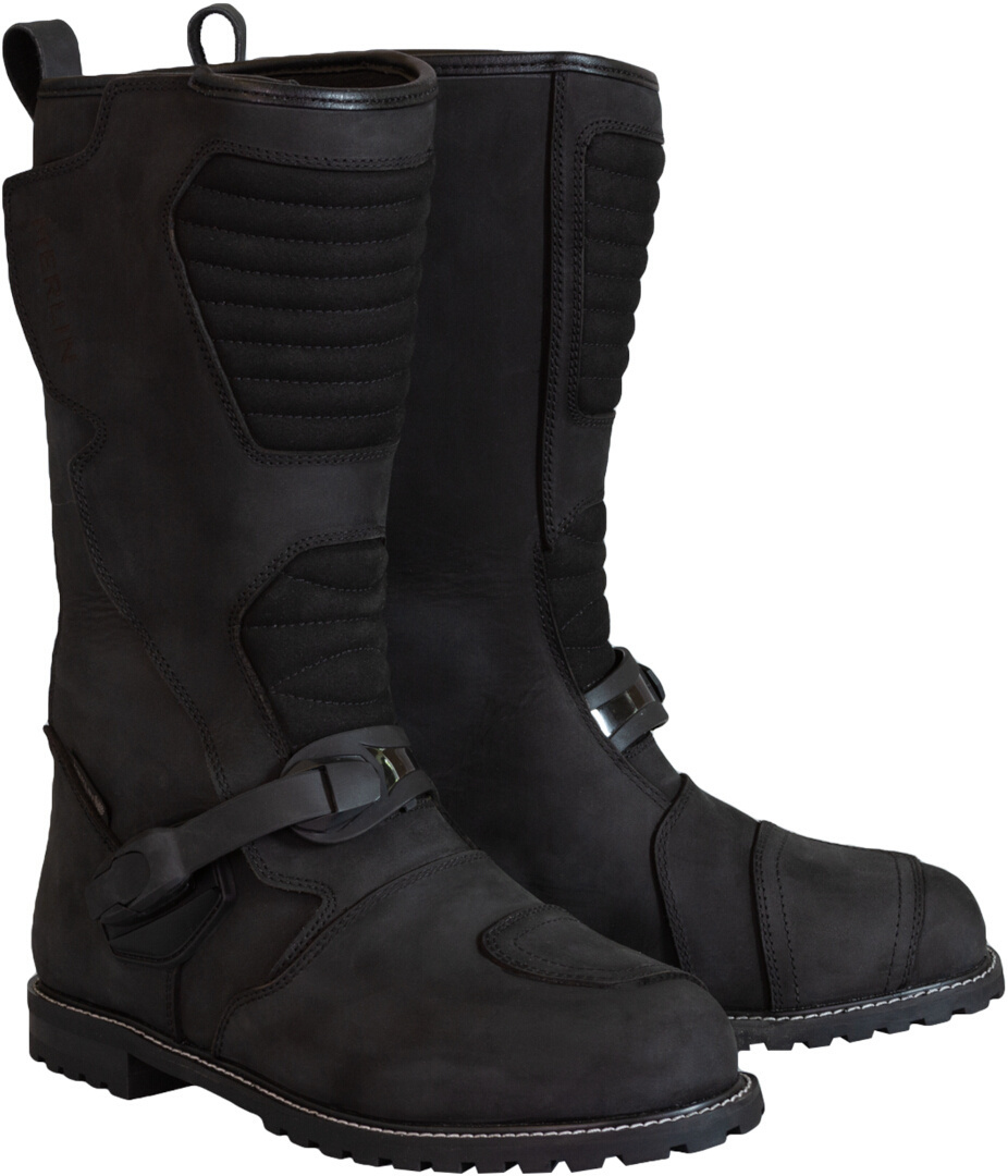 Merlin Teton D3O Motorcycle Boots black 10 Figure 1