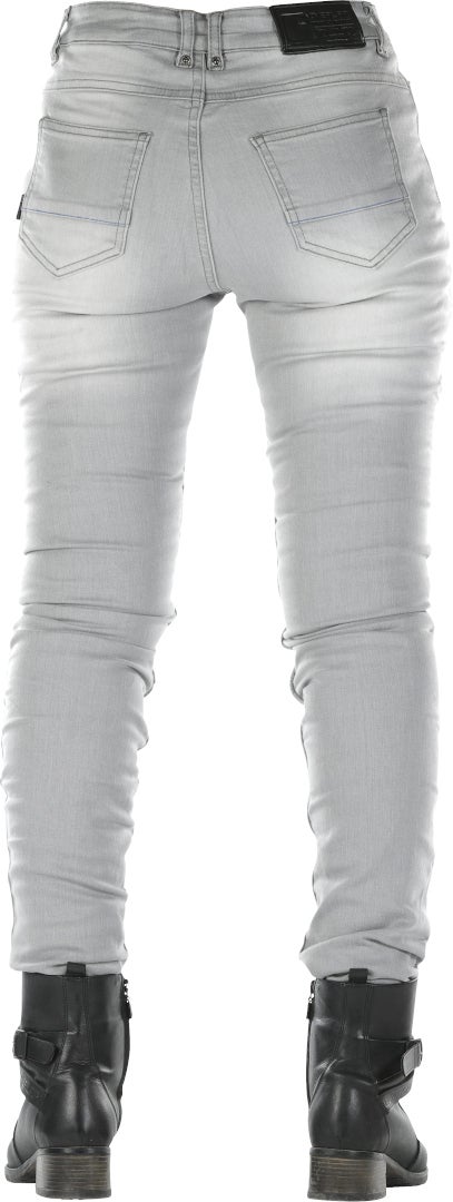 Overlap Stradale Damer motorcykel jeans grå 27 Figur 4