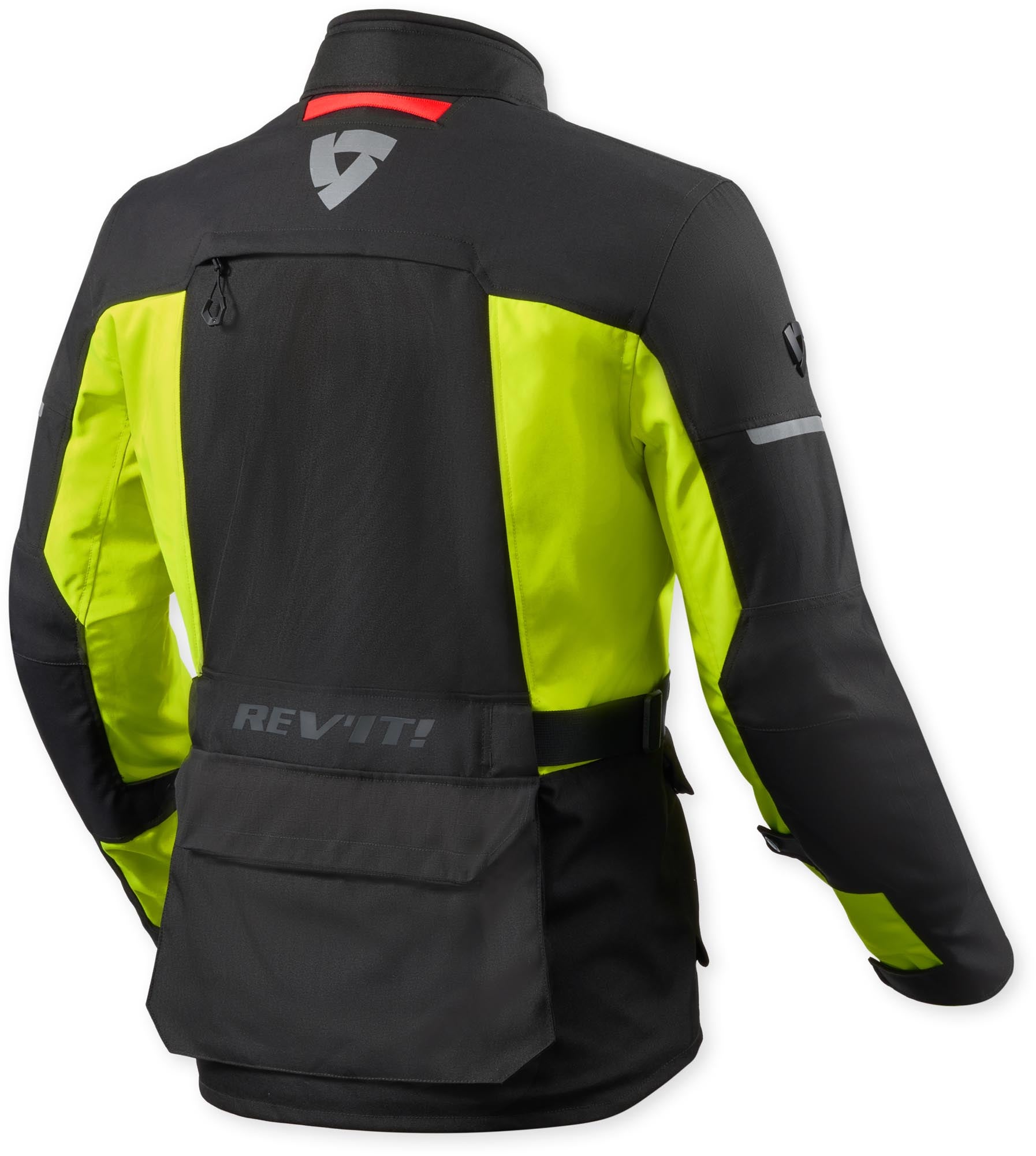 Revit Outback 5 H2O waterproof Motorcycle Textile Jacket black/neon-yellow S Figure 2