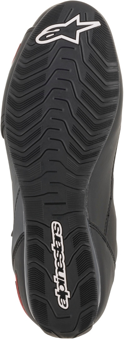 Alpinestars Faster-3 Pantofi de motocicletă Negru/Gri/Roșu 13,5 (47,5) Figura 2