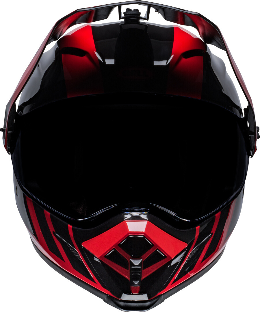 Bell MX-9 Adventure MIPS Dash Cască de motocross Negru/Roșu 2XL Figura 3