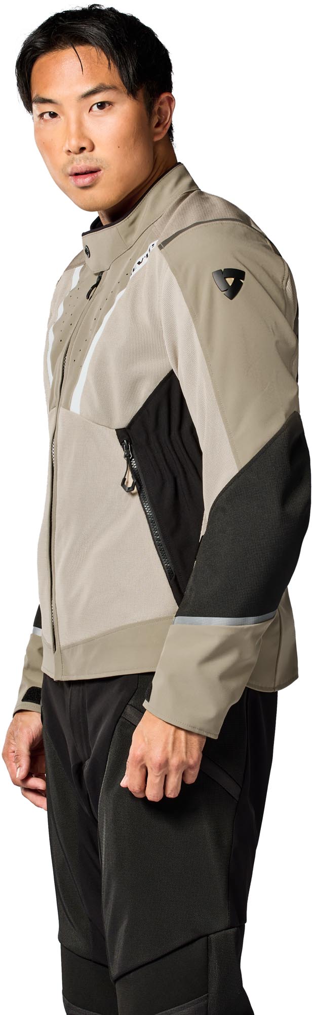 Revit Airwave 4 Motorcycle Textile Jacket sand/black M Figure 5