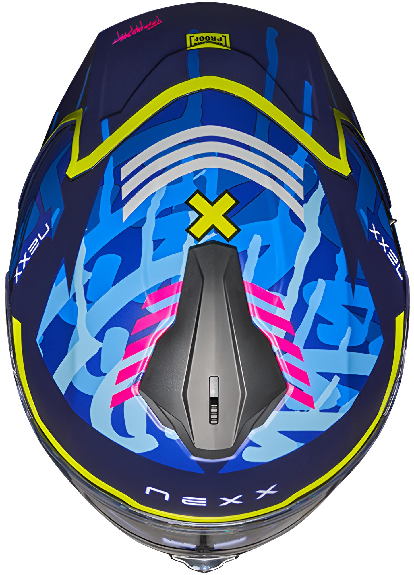 Nexx Y.100R Urbangram Casco blu M (57/58) Figura 3