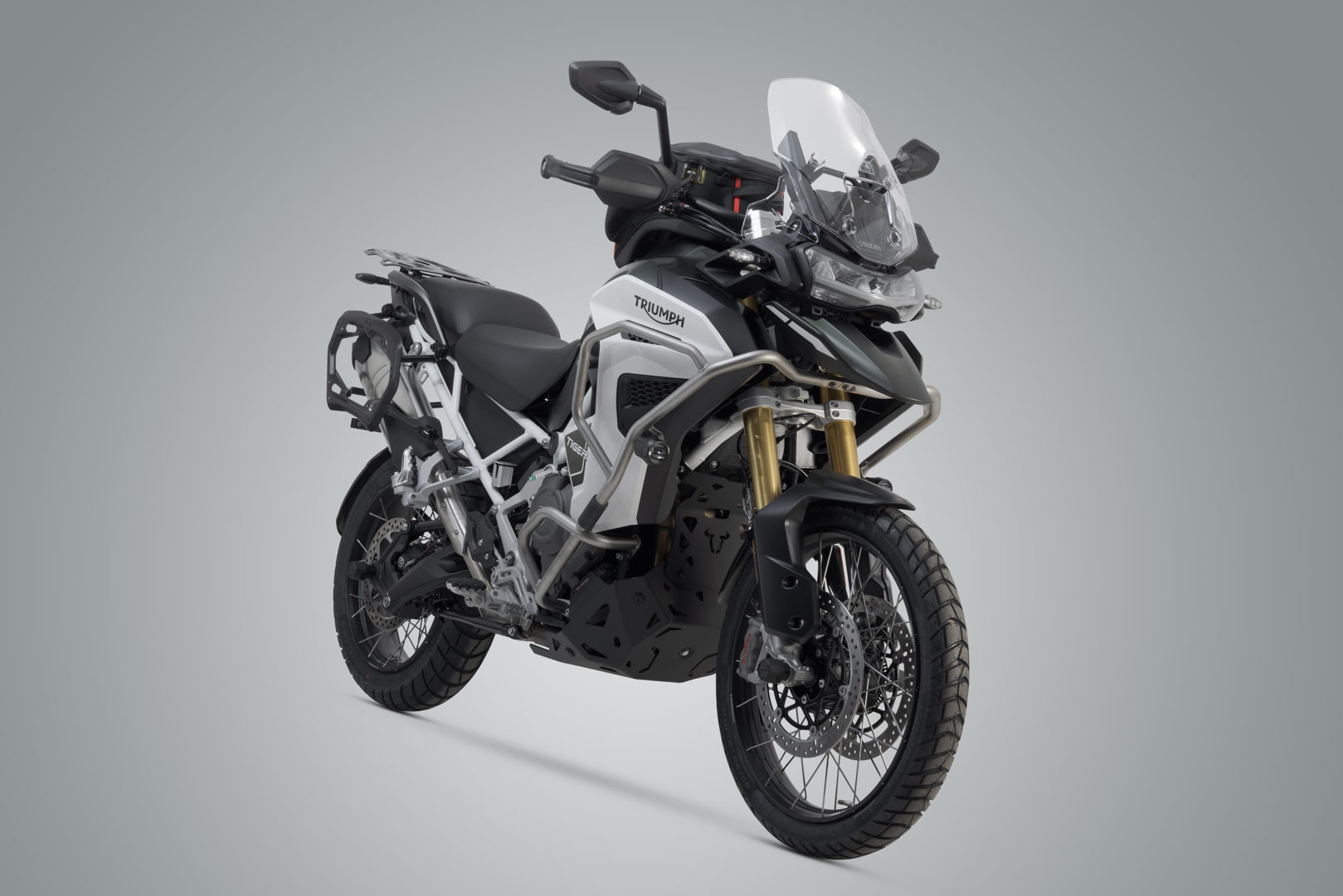 Portavion lateral SW-Motech PRO - Negru. Tri Tiger 1200 Rally / GT Explorer (22-). Figura 2