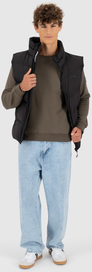 Alife And Kickin FabioAK A French Terry Sweatshirt Sweatshirt brown S Figure 6
