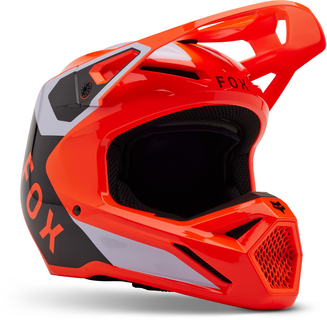 FOX V1 Lean MIPS Casco da motocross arancione S (55/56) Figura 1
