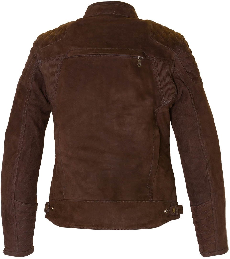 Merlin Isla TFL D3O Ladies Motorcycle Leather Jacket brown L Figure 2