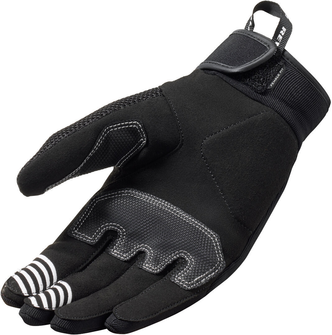 Revit Endo Mănuși pentru motociclete pentru doamne alb/negru XL Figura 2