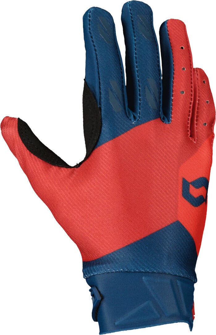 Scott Evo Track Kinder Motocross Handschuhe blau/rot S Abbildung 1