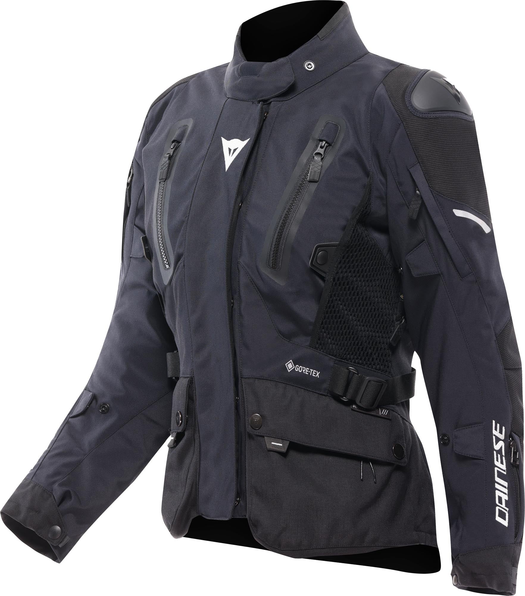 Dainese Carve Master 4 Gore-Tex nepromokavá dámská moto bunda Černý/černý 52 Obrázek 1