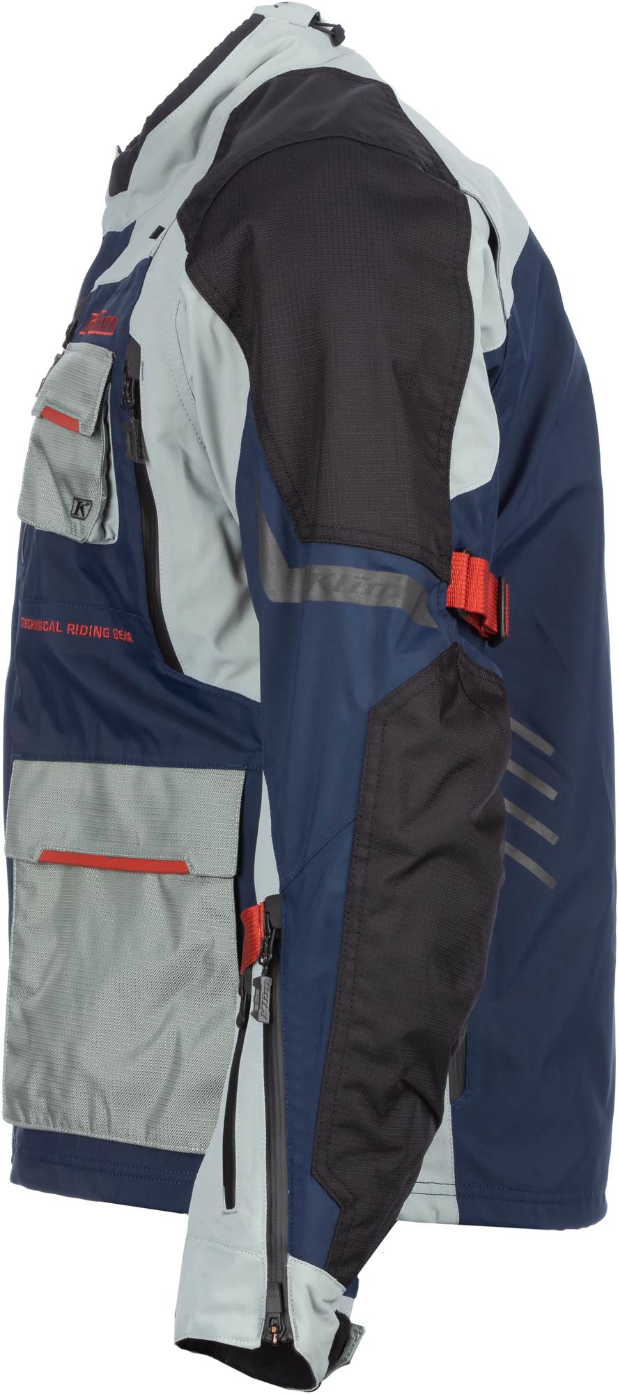 Klim Carlsbad Rogue Gore-Tex Motorcycle Textile Jacket blue/red 3XL Figure 3