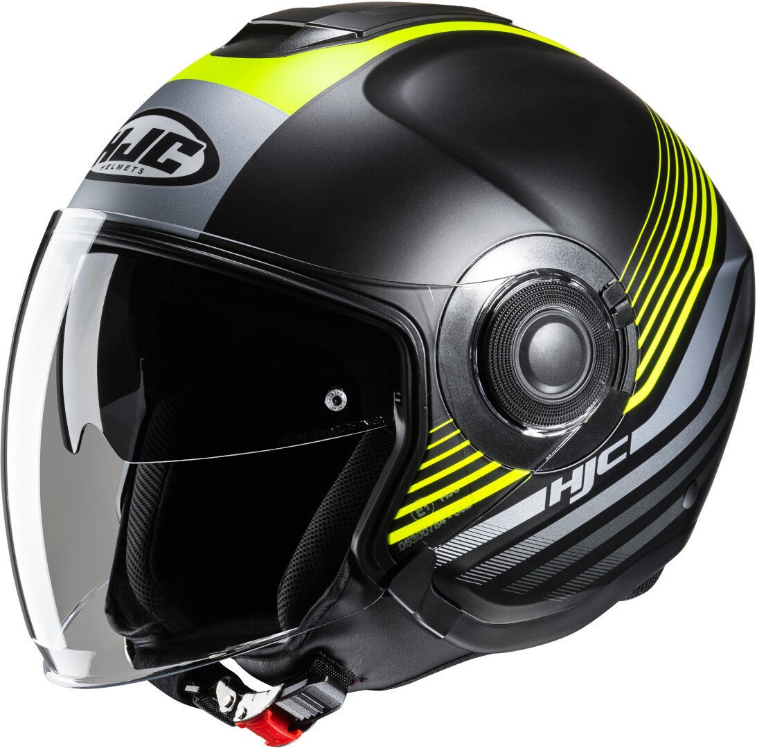 HJC i40N Dova Casco Jet nero/giallo XL (60/61) Figura 1
