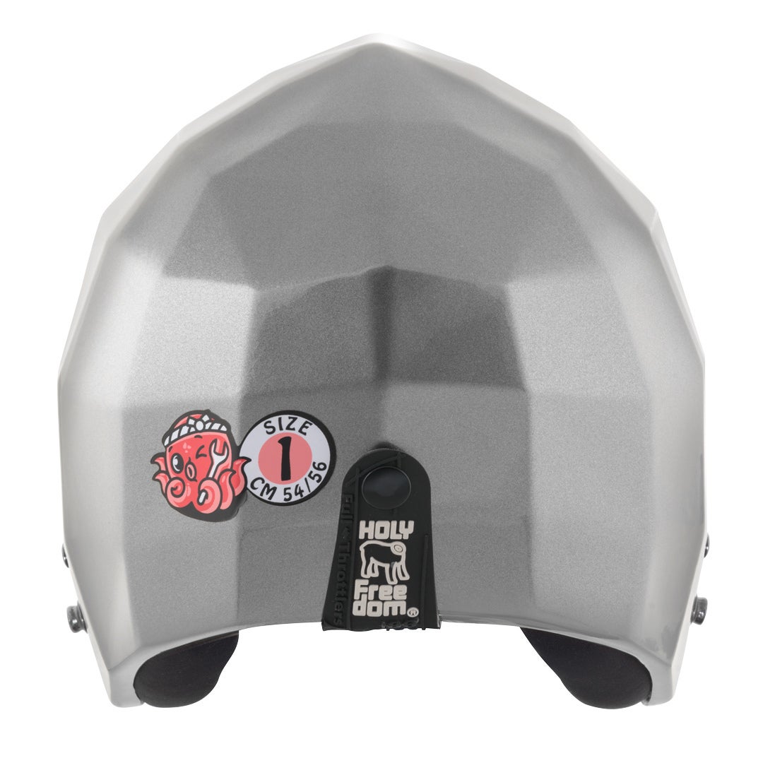 HolyFreedom Stealth Jethelm silber L (59/61) Abbildung 4