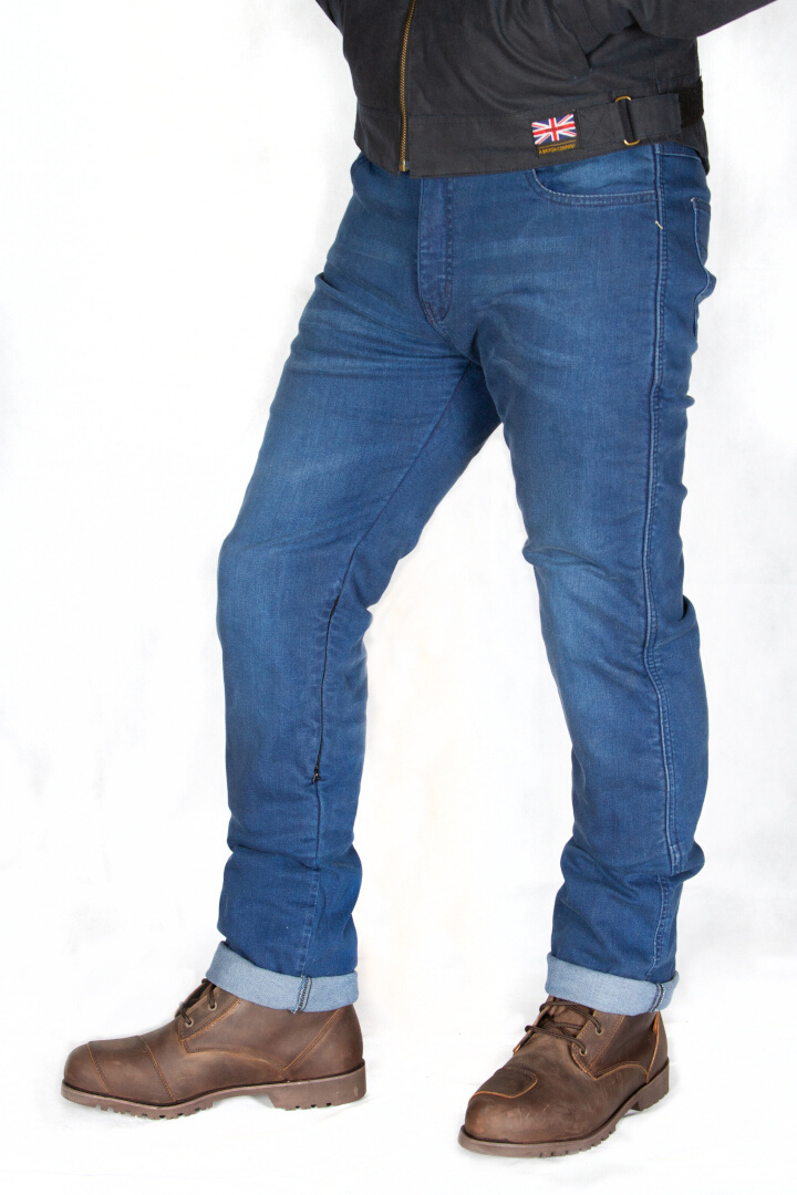 Merlin Lapworth Jeans moto blu M L32 Figura 2