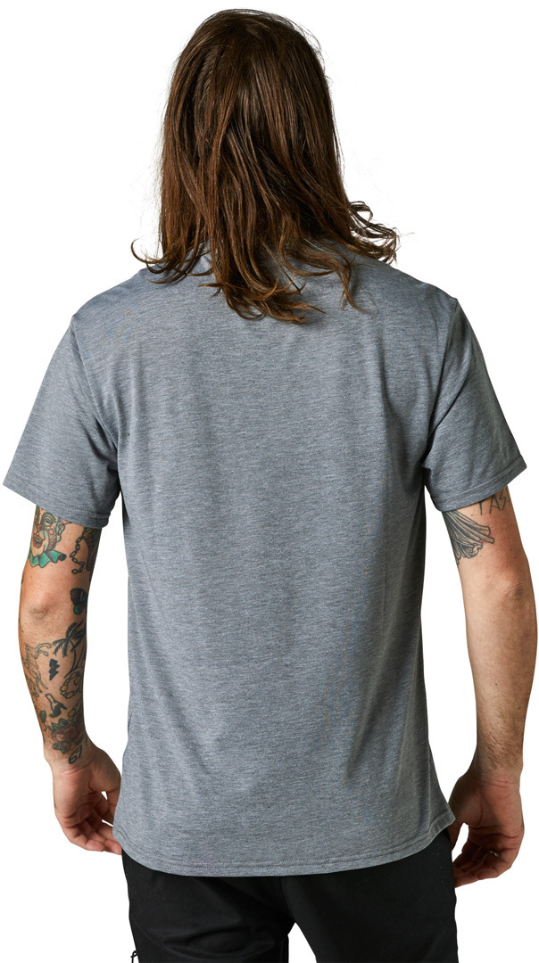 FOX Pinnacle Tech T-Shirt grey M Figure 3