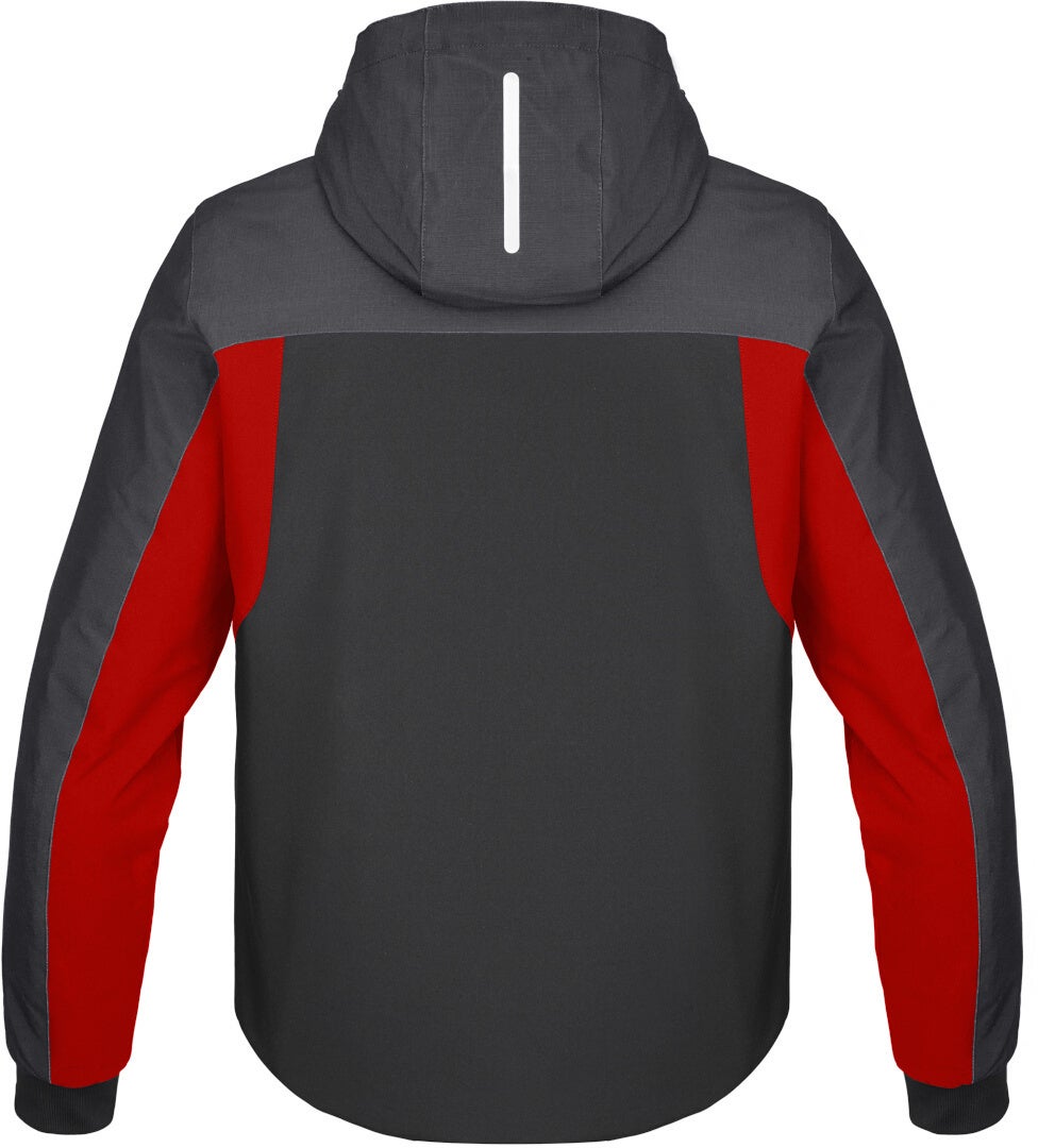 Spidi H2Out II Sweat à capuche de moto imperméable noir/rouge XL Figure 2