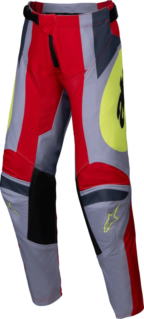 Alpinestars Racer Melt Jugend Motocross Hose rot/grau 28 Abbildung 1