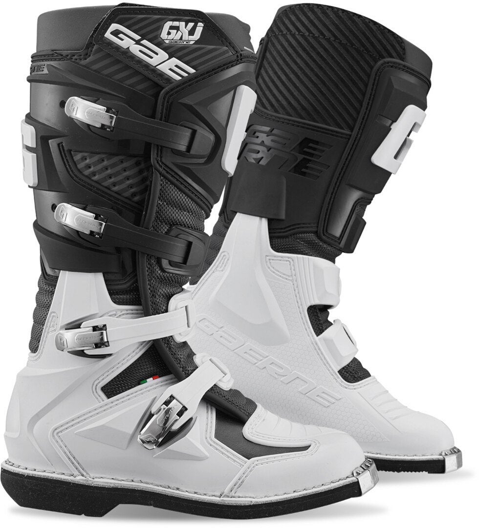 Gaerne GX-J Botas de motocross infantis preto/branco 41 Figura 1