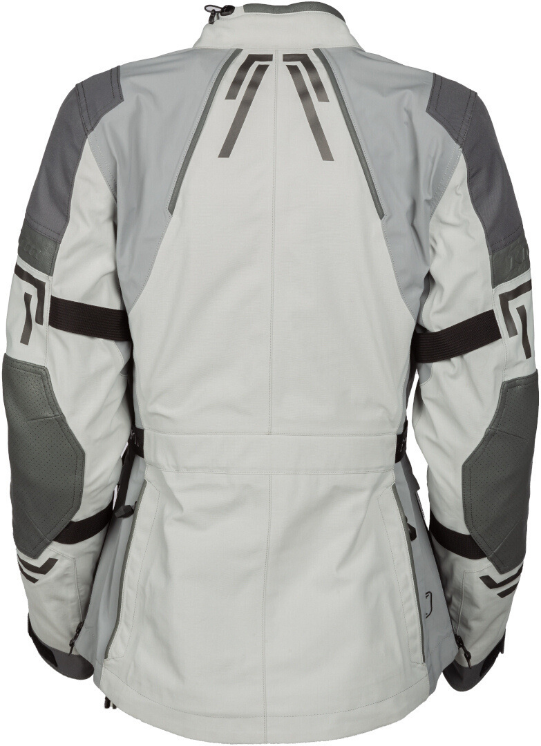 Klim Altitude 2023 Motorrad Textiljacke hellgrau/dunkelgrau/schwarz L Abbildung 4