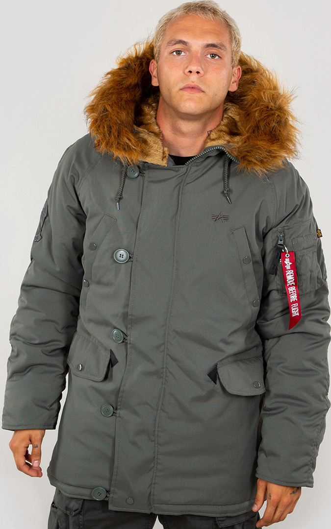 Alpha Industries Explorer Jas groen XXL Figuur 2