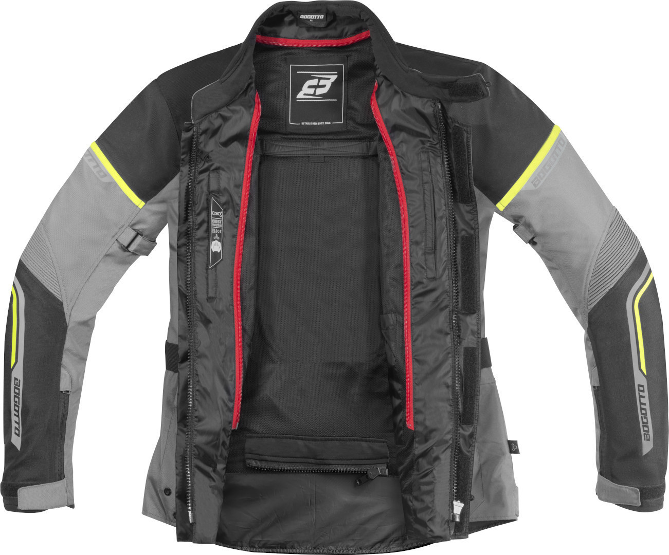 Bogotto Aveno waterproof 3in1 Jachetă textilă impermeabilă pentru motociclete Titan M Figura 4