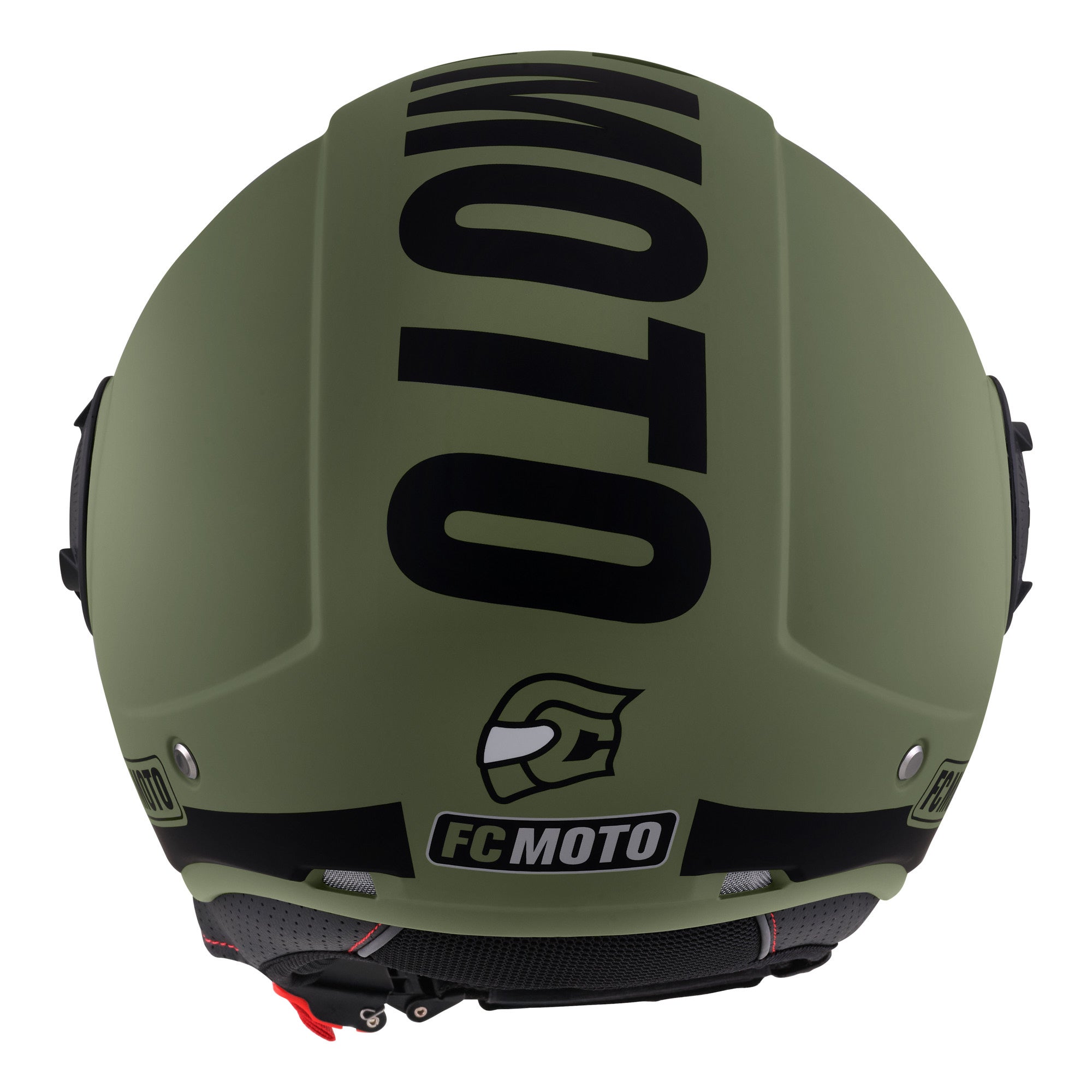 FC-Moto Ralgo Casco Jet Verde/Nero L Figura 4