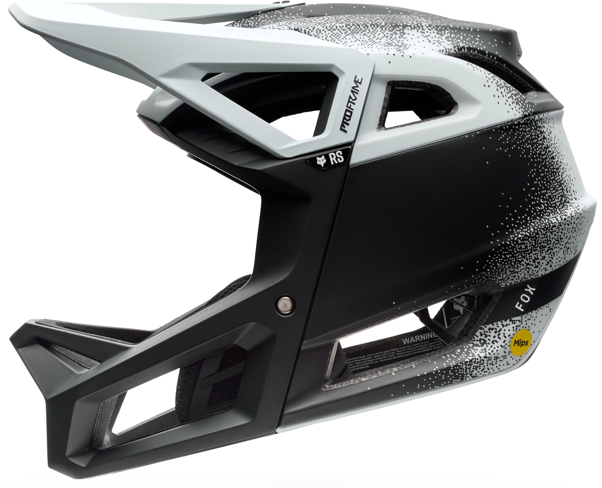 FOX Proframe RS Aura Mips Nedförshjälm vit/svart L (59-63) Figur 4