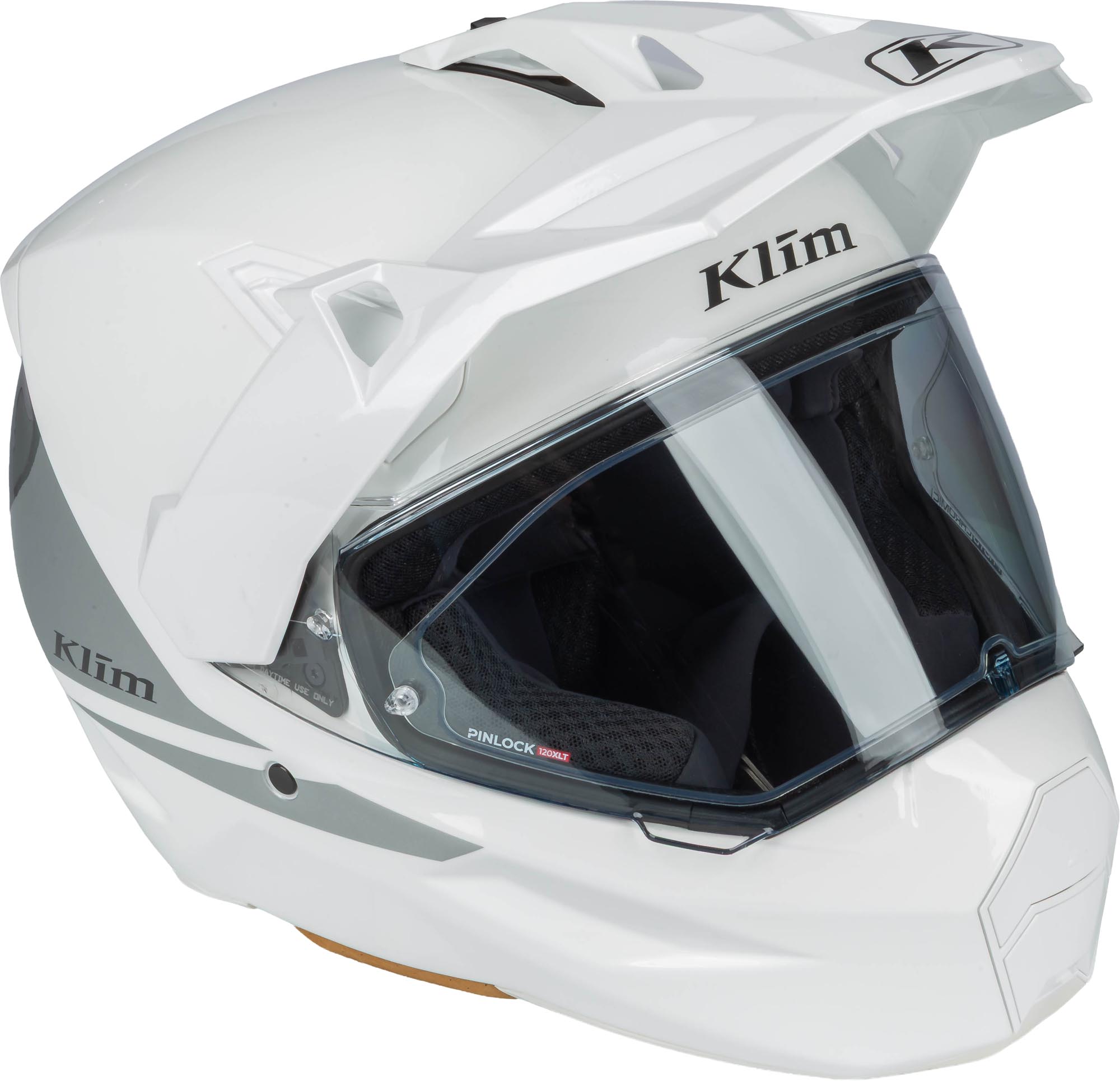 Klim X1 Alpha Carbon Elmo de Enduro Branco M Figura 7