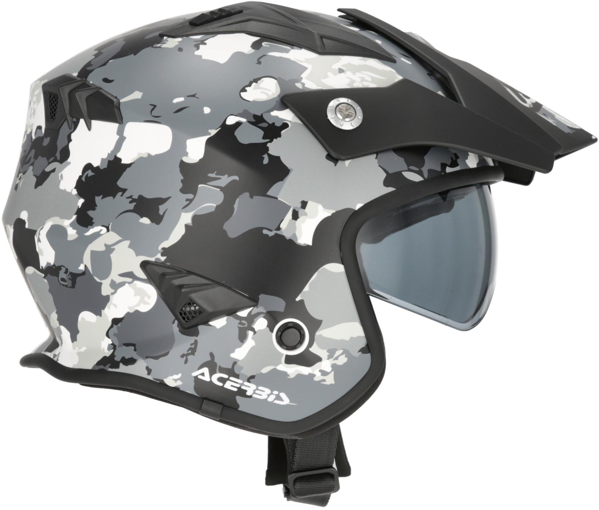 Acerbis Aria Sport Camo Straalhelm grijs/zwarte mat Verlies (59) Figuur 2