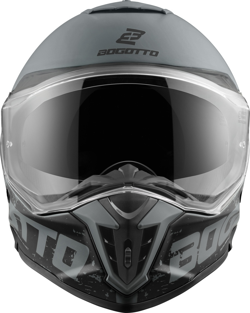 Bogotto FG-601 Duo Cască Enduro din fibră de sticlă Anthracite Matt M Figura 5