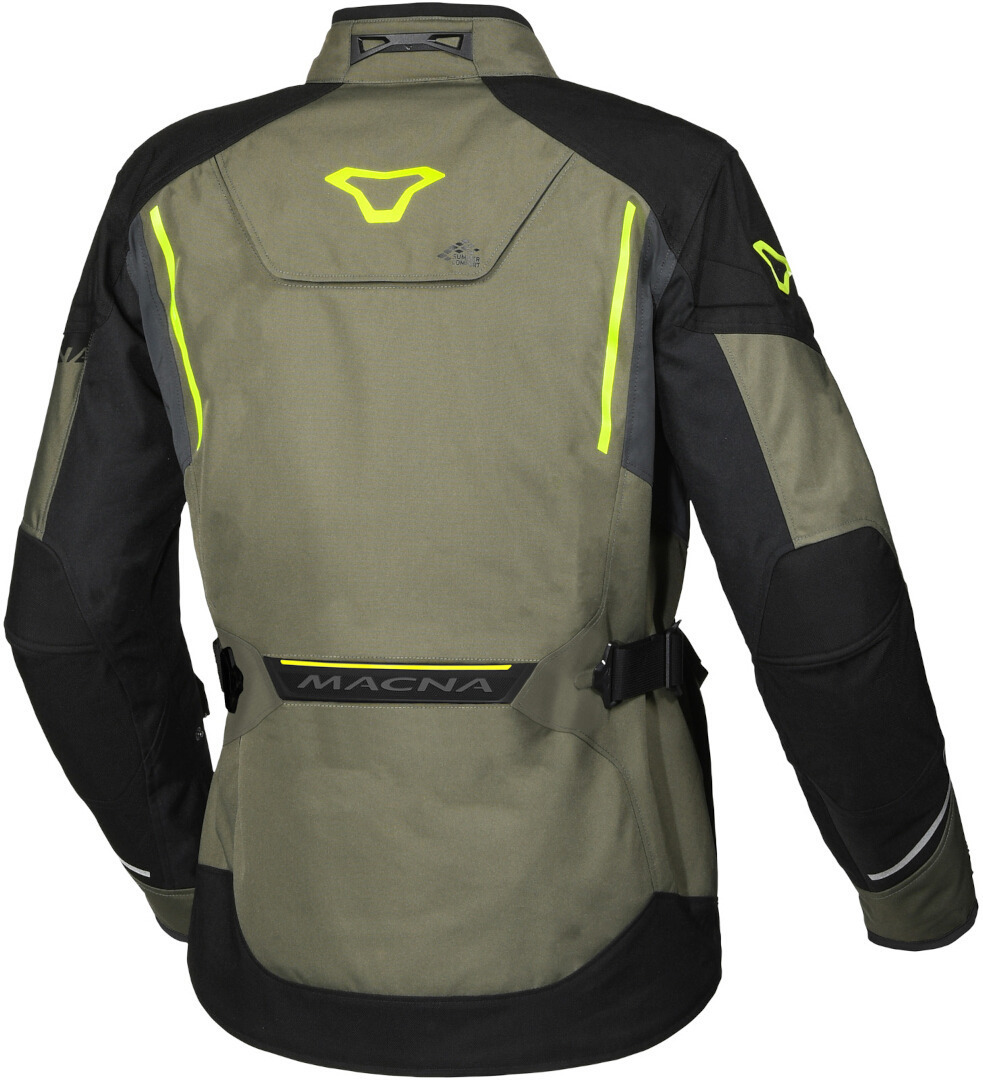 Macna Mundial veste textile de moto imperméable Vert/Noir M Figure 2