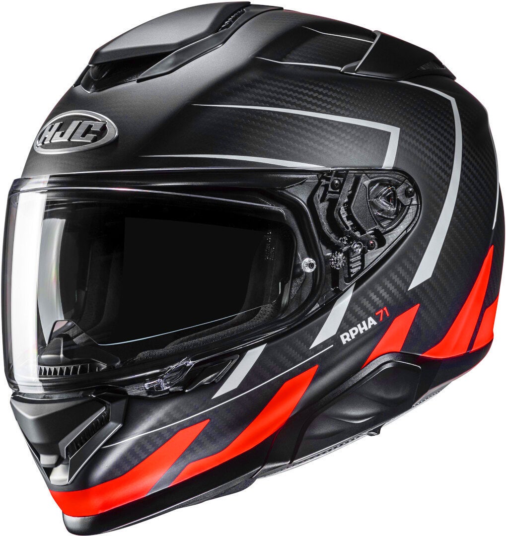 HJC RPHA 71 Carbon Cano Hjelm sort/orange S (55/56) Figur 1