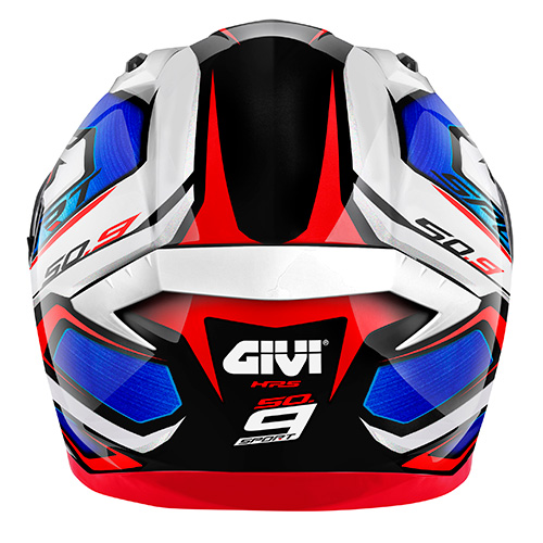 GIVI 50.9 Sport Atomic Helm wit/blauw/rood XL Figuur 3