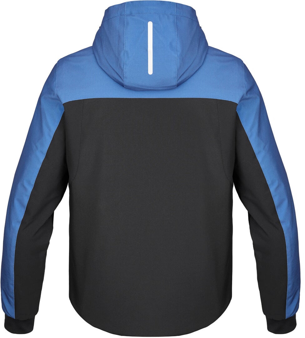 Spidi H2Out II Sweat à capuche de moto imperméable noir/bleu M Figure 2