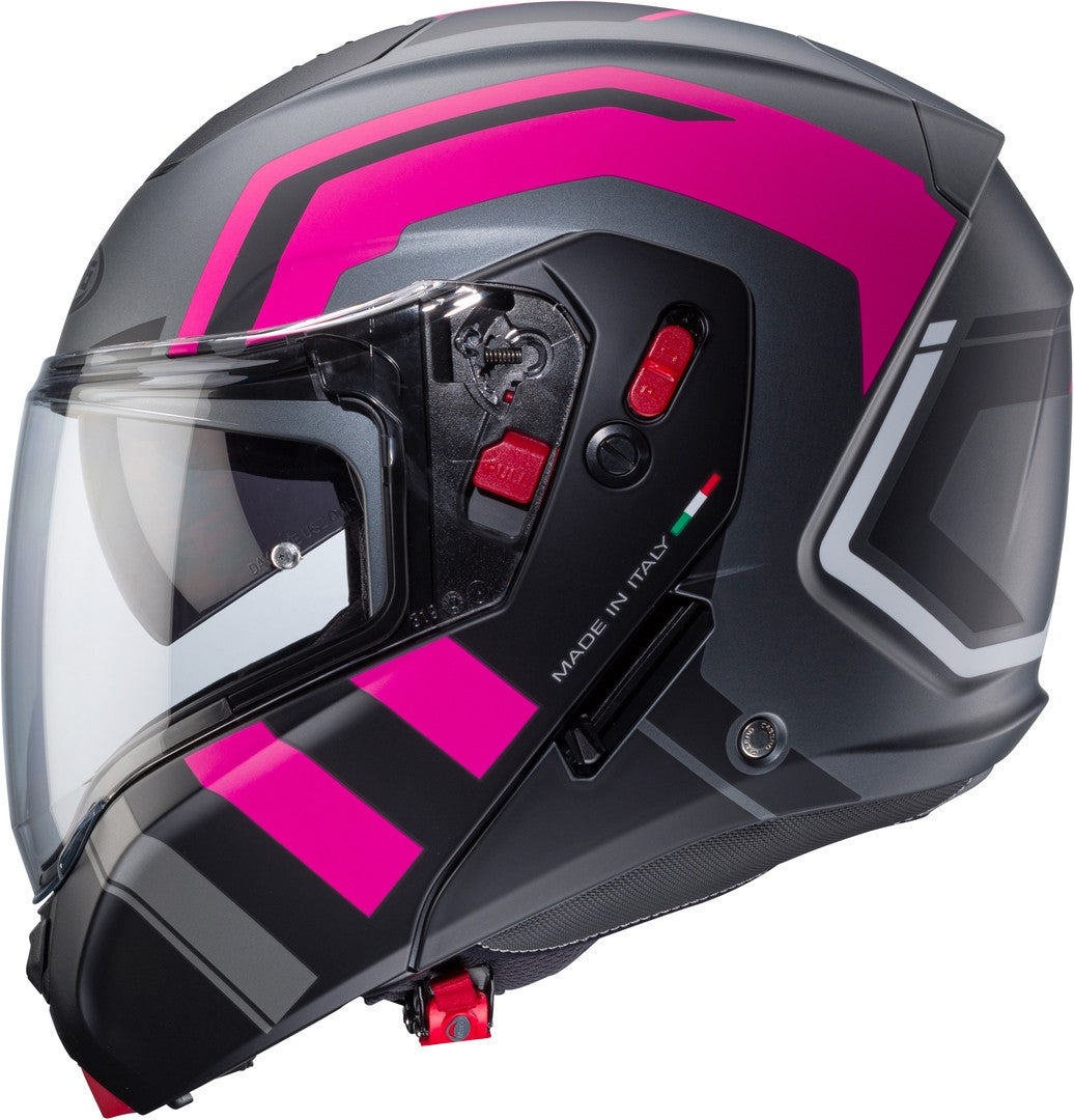Caberg Horus X Road Klapphelm grau/fuchsia L (59/60) Abbildung 3